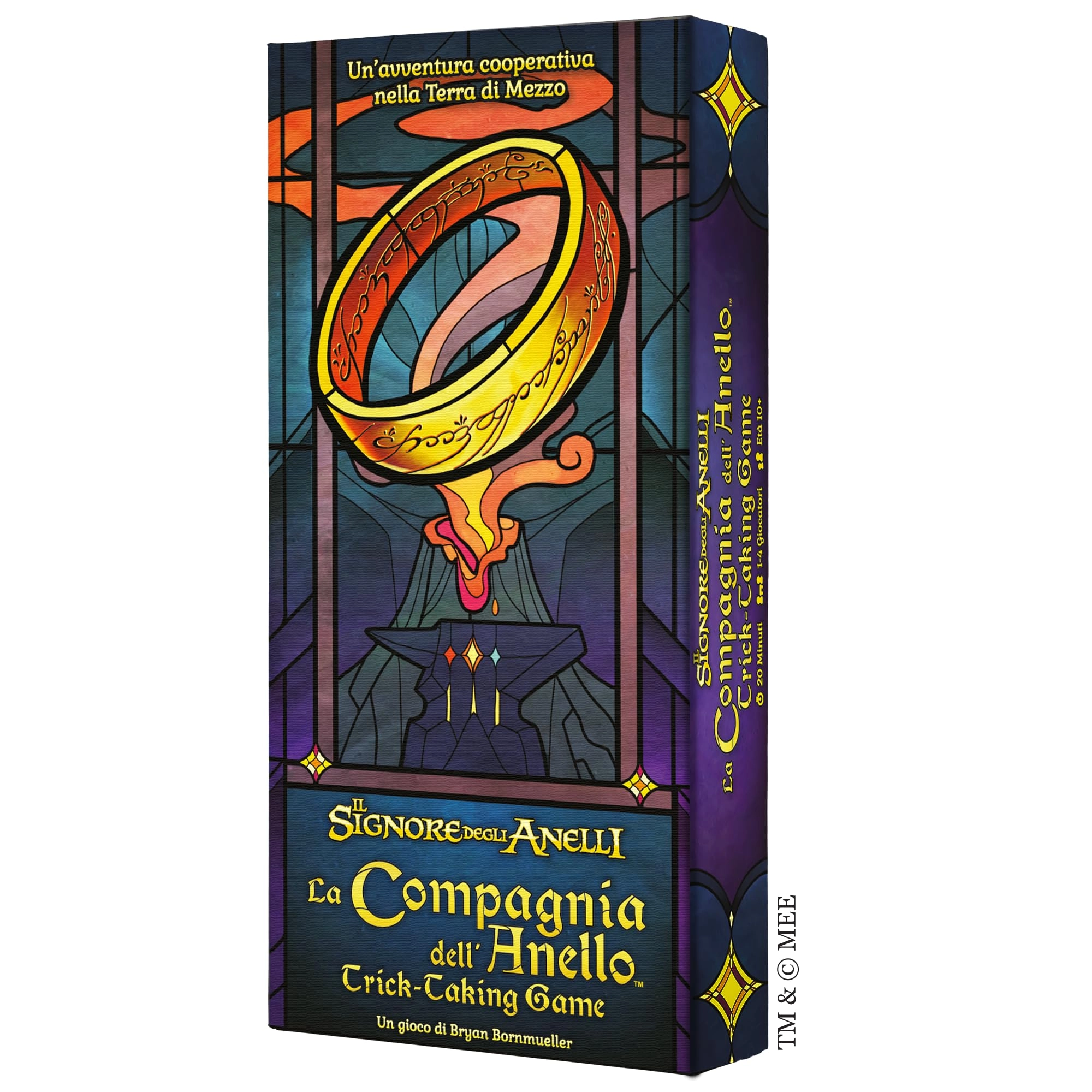 Asmodee La Compagnie de la Ring: Trick Taking Game (Italian)