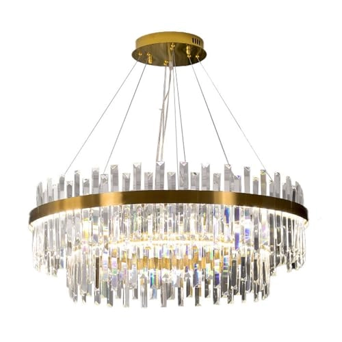 Crystal Chandelier - 3000-6000k Dimmable