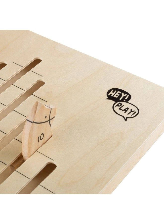 Wooden Horse Race - Dice Cards Chips