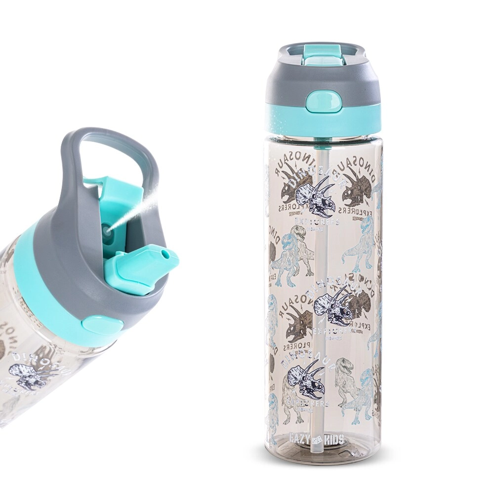 SAM BOX FZE Dinosaur Tritan Water Bottle - Spray - 750 ml