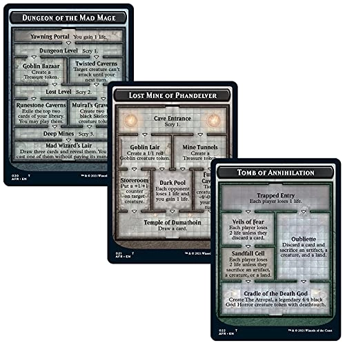 Adventures in The Forgotten Realms - 10 Draft Boosters 1 Collector Booster Gift Bundle