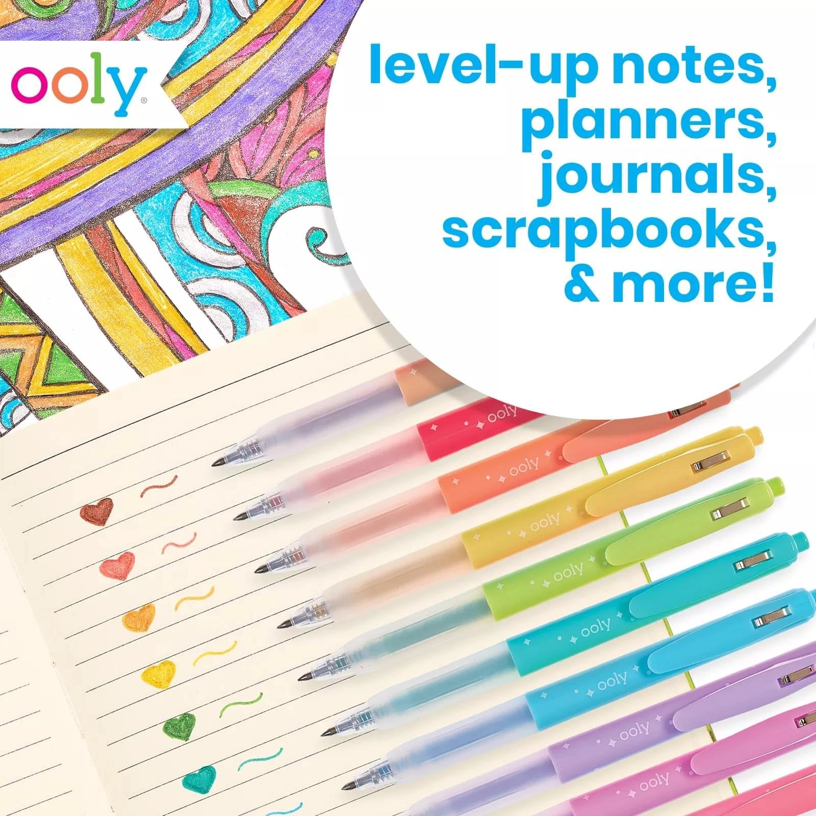 Oh My Glitter! Gel Pens - 4 piece(s)