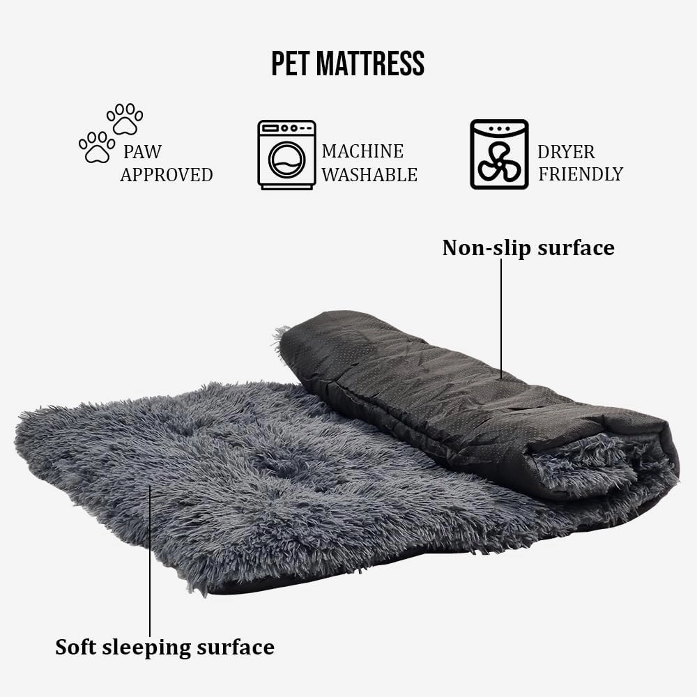 Faux Fur Dog Bed