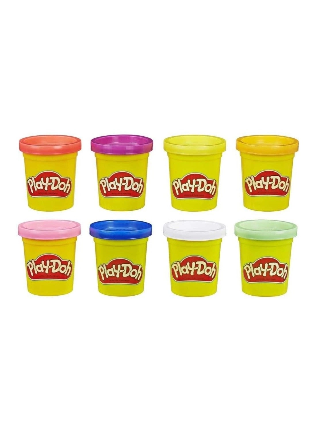 Neon Colors Pack - Modeling Compound 2+ years 8 pcs