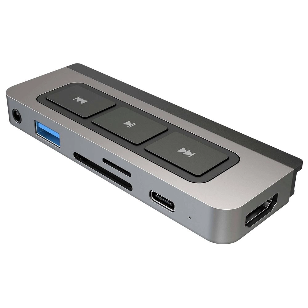 Hyperdrive Media USB-C Hub - 4K 60Hz HDMI 60W PD