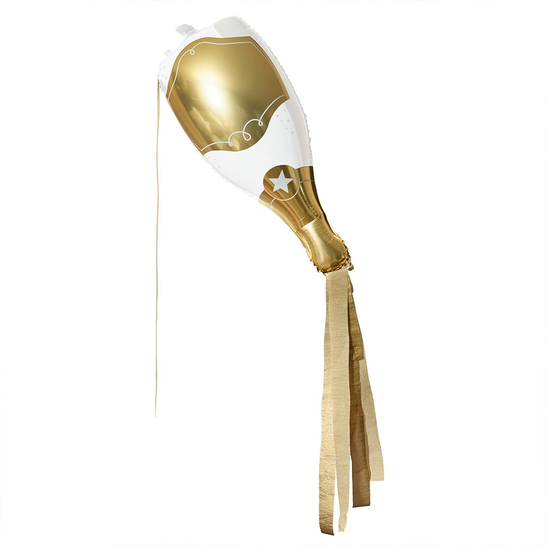 Hootyballoo Champagne Bottle Foil Balloon