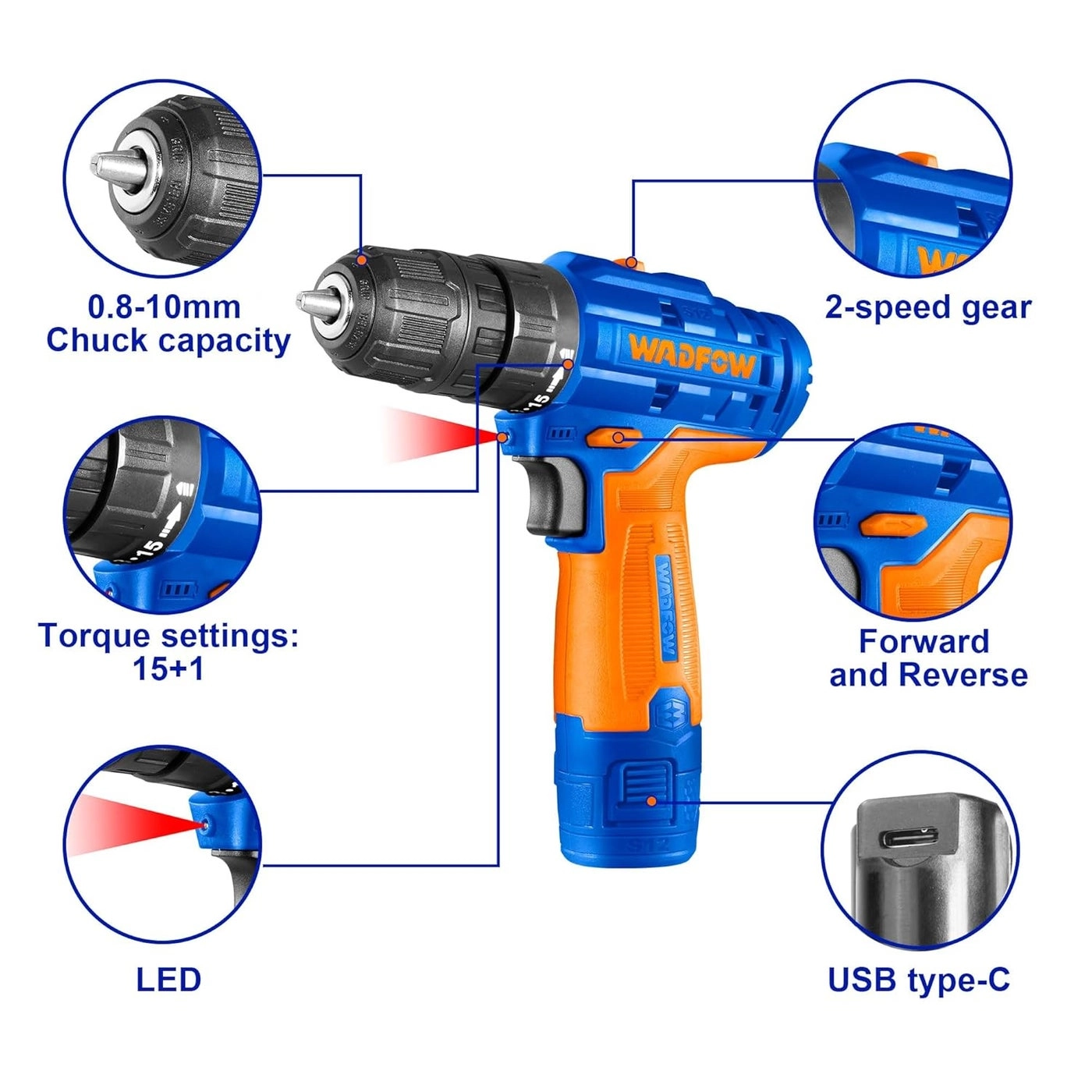 Cordless Drill Machine - 1.5 Ampere-hour