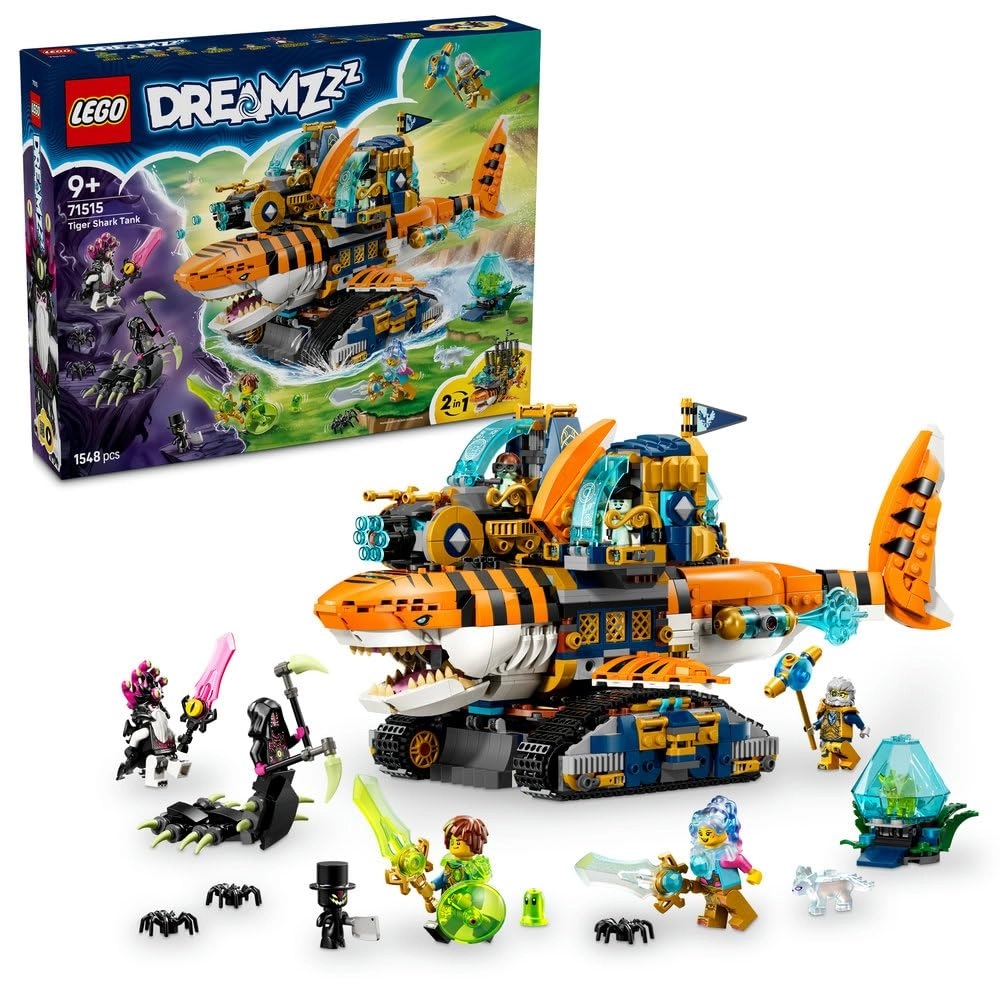 LEGO DREAMZzz 2in1 Tiger Shark Tank (71515) - 5 Minifigures