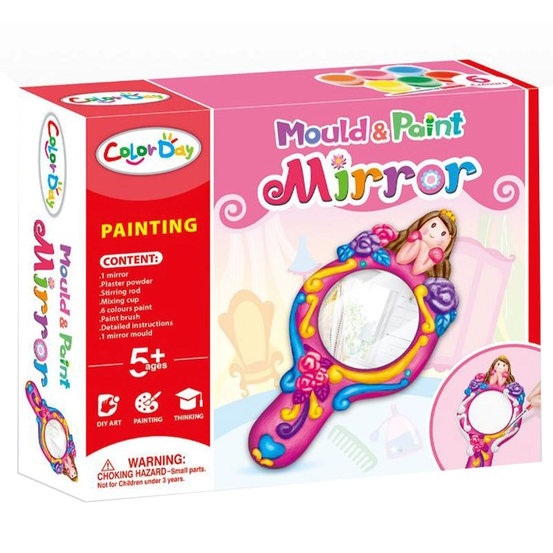 Brain Giggles Gypsum Casting Hand Mirror - Suitable for 5 years & above