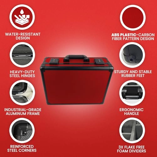 Graded Card Case - 24 x 16.99 x 31.5 cm PSA CGC Beckett SGC One-Touch Toploaders 3-Row