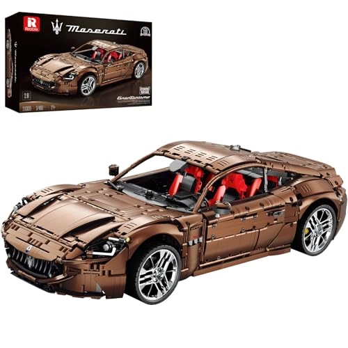 Sports Car Building Block Set (11009) - Remote Controlled 1:8 Battery Operated