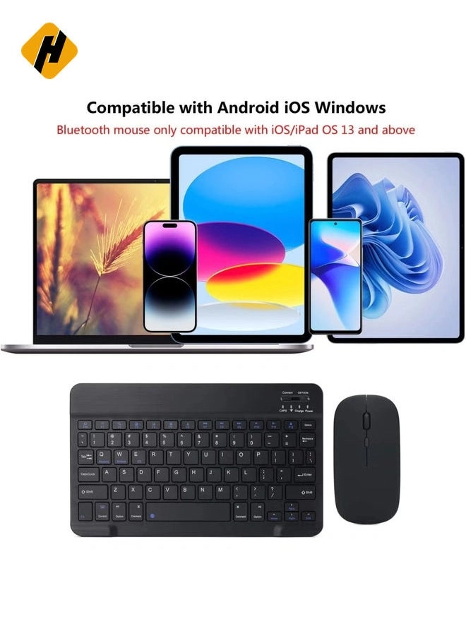 Ultra-Slim Bluetooth Keyboard and Mouse Combo