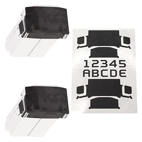 Skin Stickers Compatible with DJI Mini 3 Pro - Two Batteries Black Bumpy CAMO