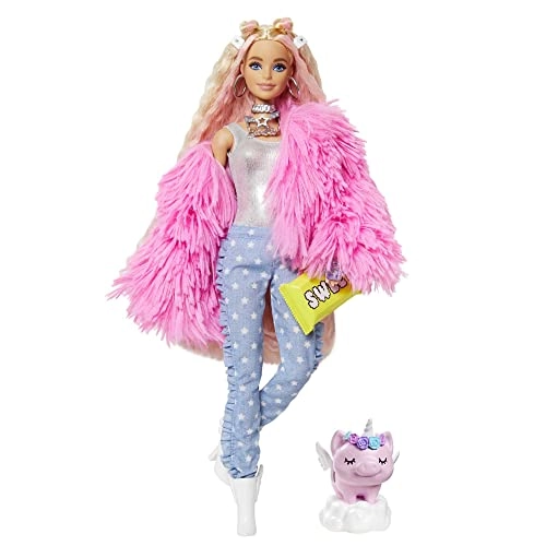 Barbie Extra Doll - 15 piece(s) Pet Unicorn-Pig Ages 3+