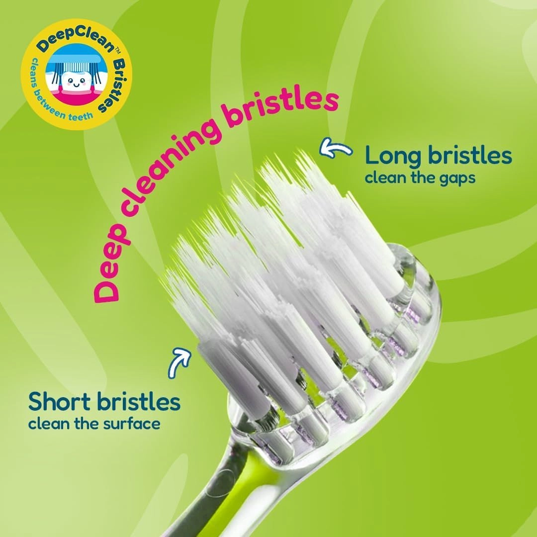 WildOnes Electric Toothbrush Replacement Heads - Pack of 4 LED Light 0-10 Years