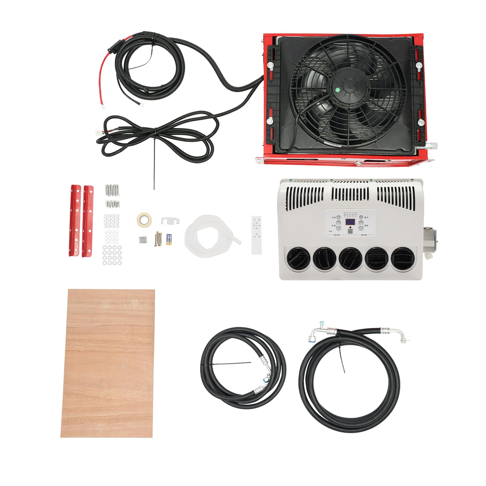 CHEAA 12v Ac Truck Cab Air Conditioner - 2200-2400W