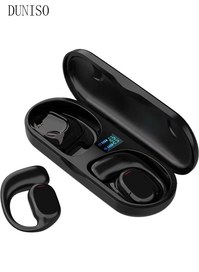 Clip On Bluetooth Earphones Wireless Earbud
