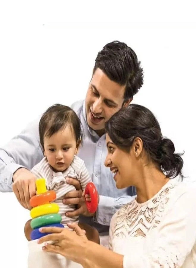 Stacking Rings Smiley - 6 Months to 2 Years 9 pieces