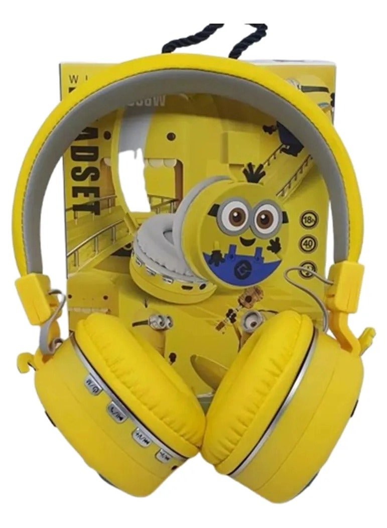 Cartoon Kids Wireless Headphone