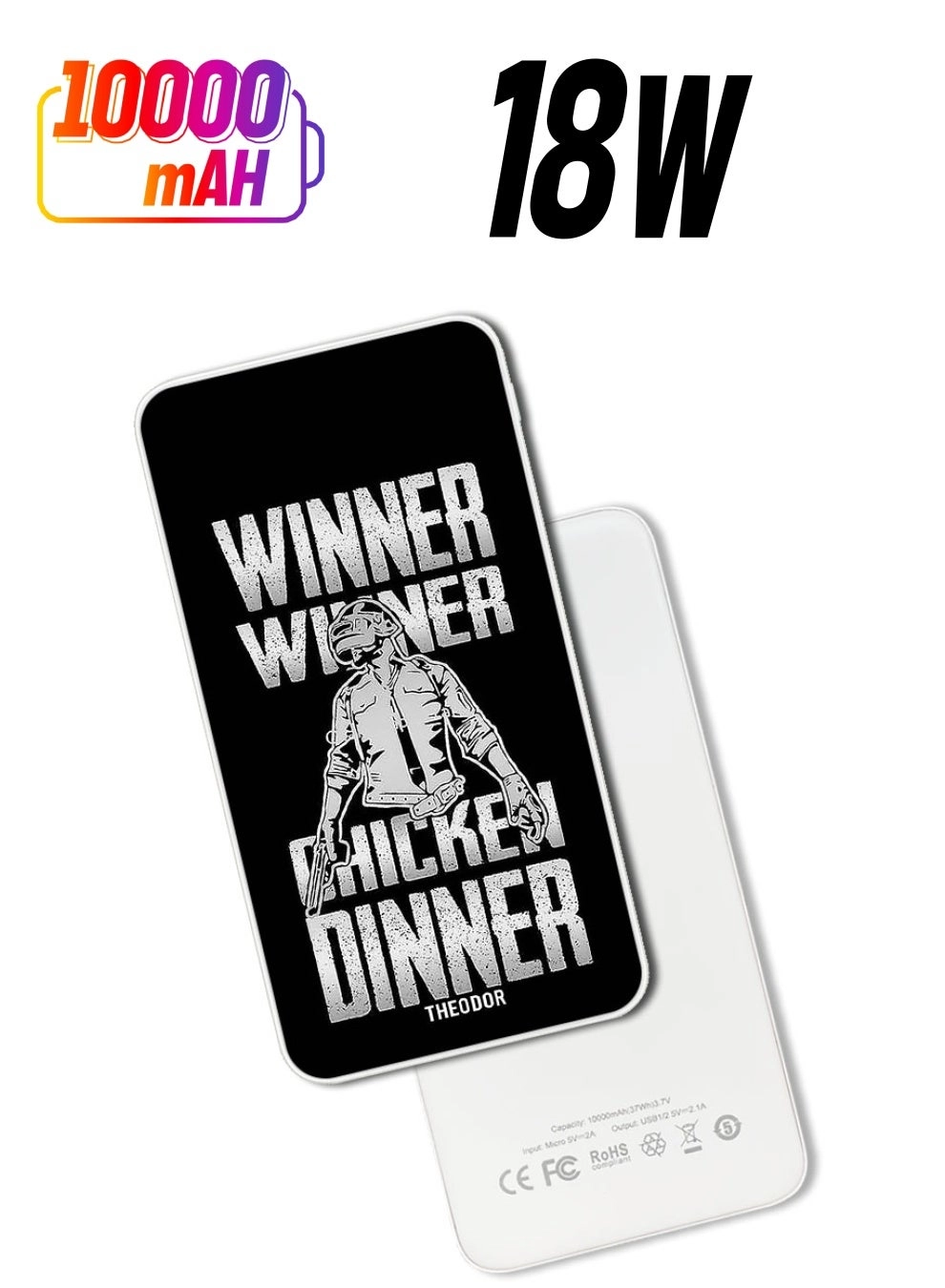 PPBA685 - 10000 Watt-hour 18W 10000mAh