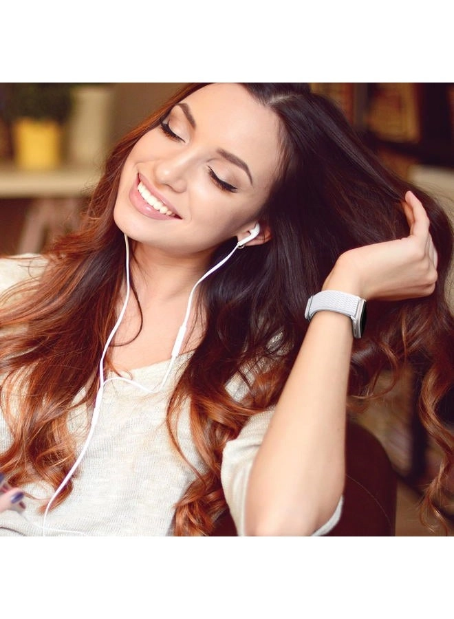 Stretchy Braided Bands - Adjustable Nylon Compatible with Apple Watch Pack