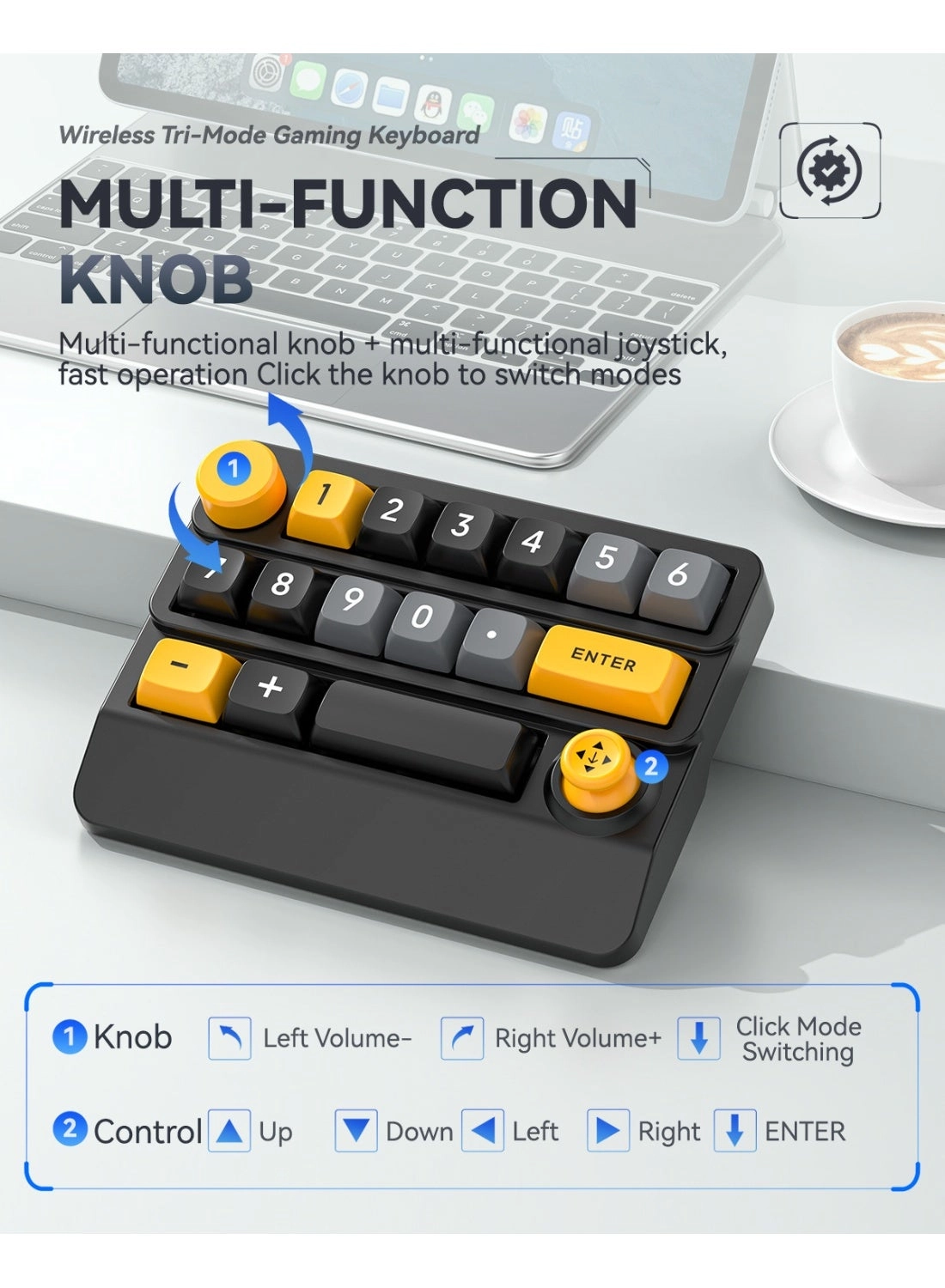 Fashionable Business Office Tablet Keyboard - Wireless