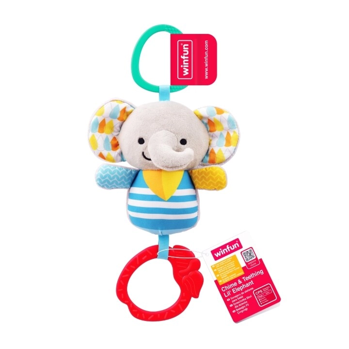We Trade International Chime & Teething Lil’ Elephant