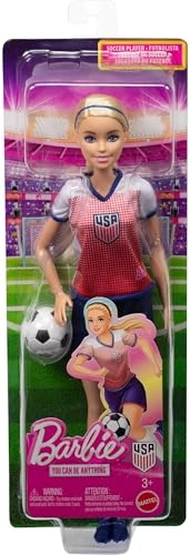 Barbie Careers USSF Soccer Fashion Doll - 11.5 in Ages 3+