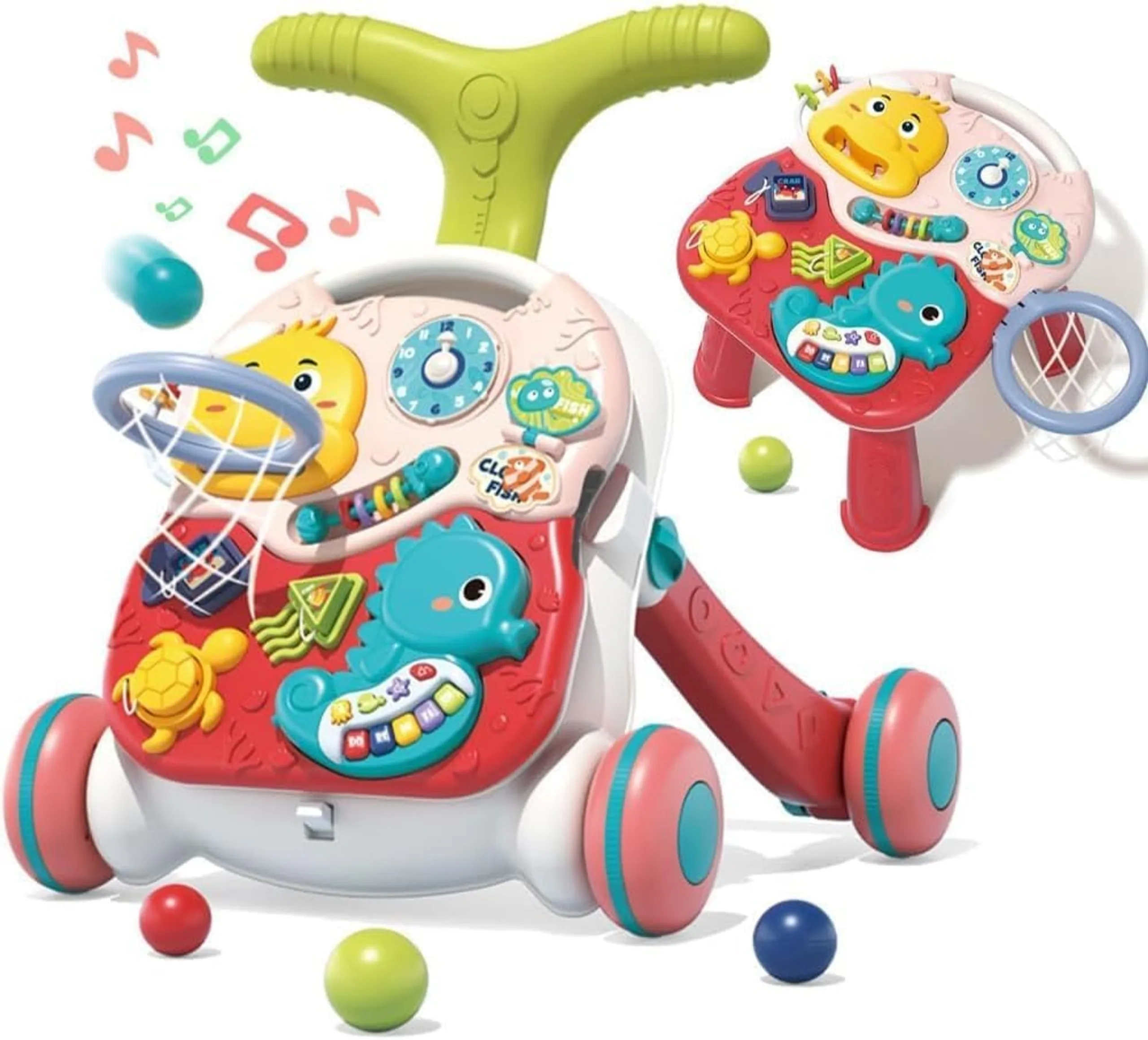 Eden 5 In 1 - Multifunctional Baby Walker 6 months