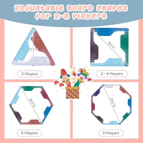 Jokers and Marbles - Wooden Multicolored