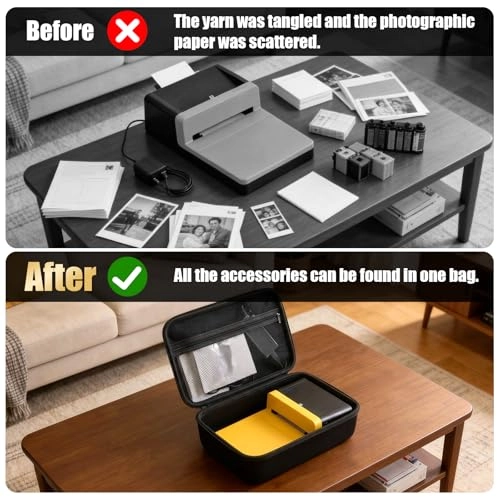 ALKprintercase-1122 - 4x6 Instant Photo Printer Black