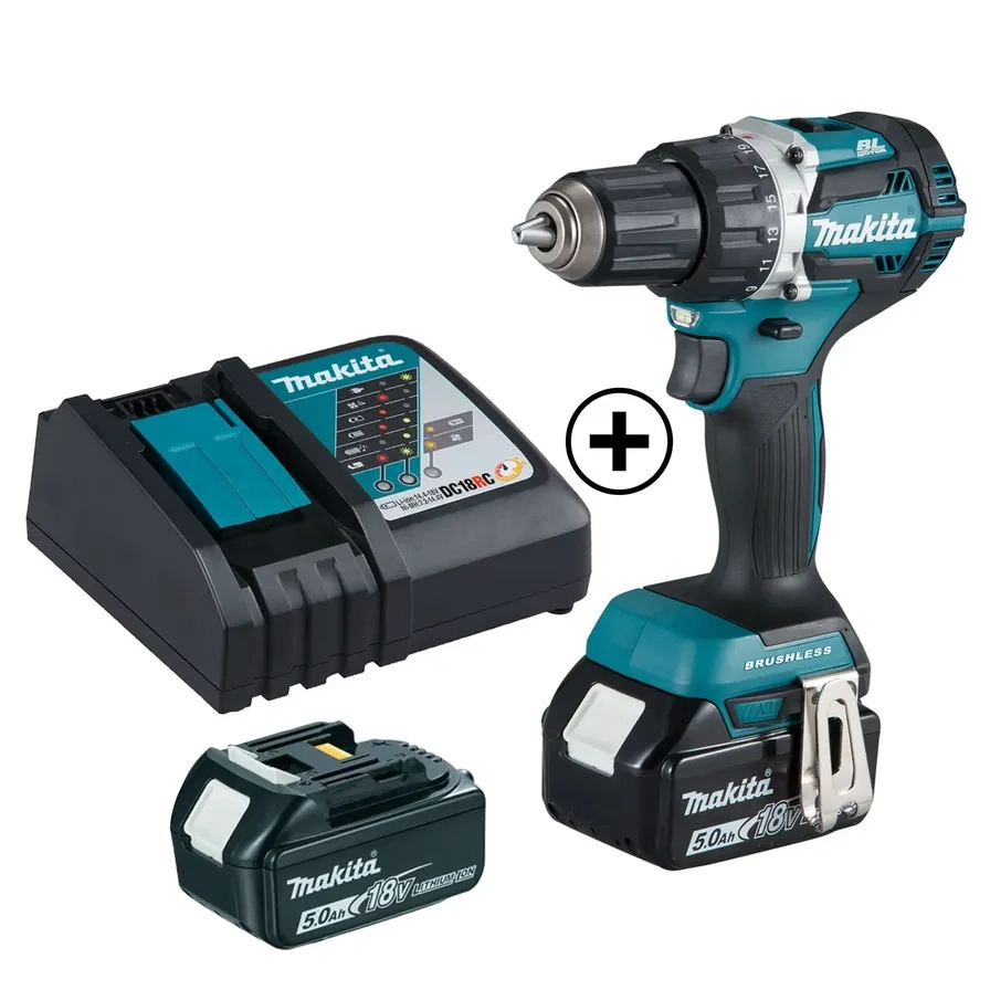 Makita DDF484RTJ - 5.0 Ah 18 V