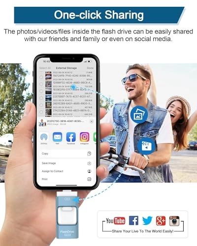 USB Memory Stick - USB 3.0 USB Type C 256GB for iPhone