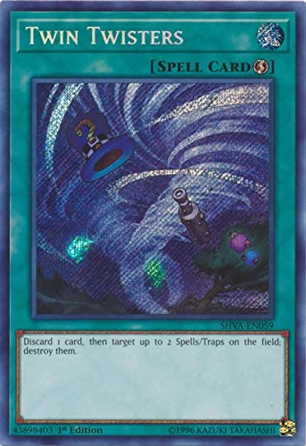 Yu-Gi-Oh! Twin Twisters SHVA-EN059 - Secret Rare 1st Edition