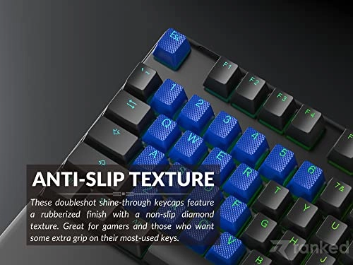 Rubber Keycap Set - OEM Profile Pistachio 23 Keys