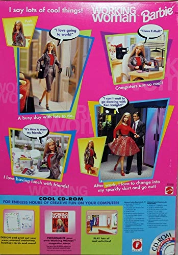 Barbie Working Woman - Really Talks CD-ROM Ages 15+