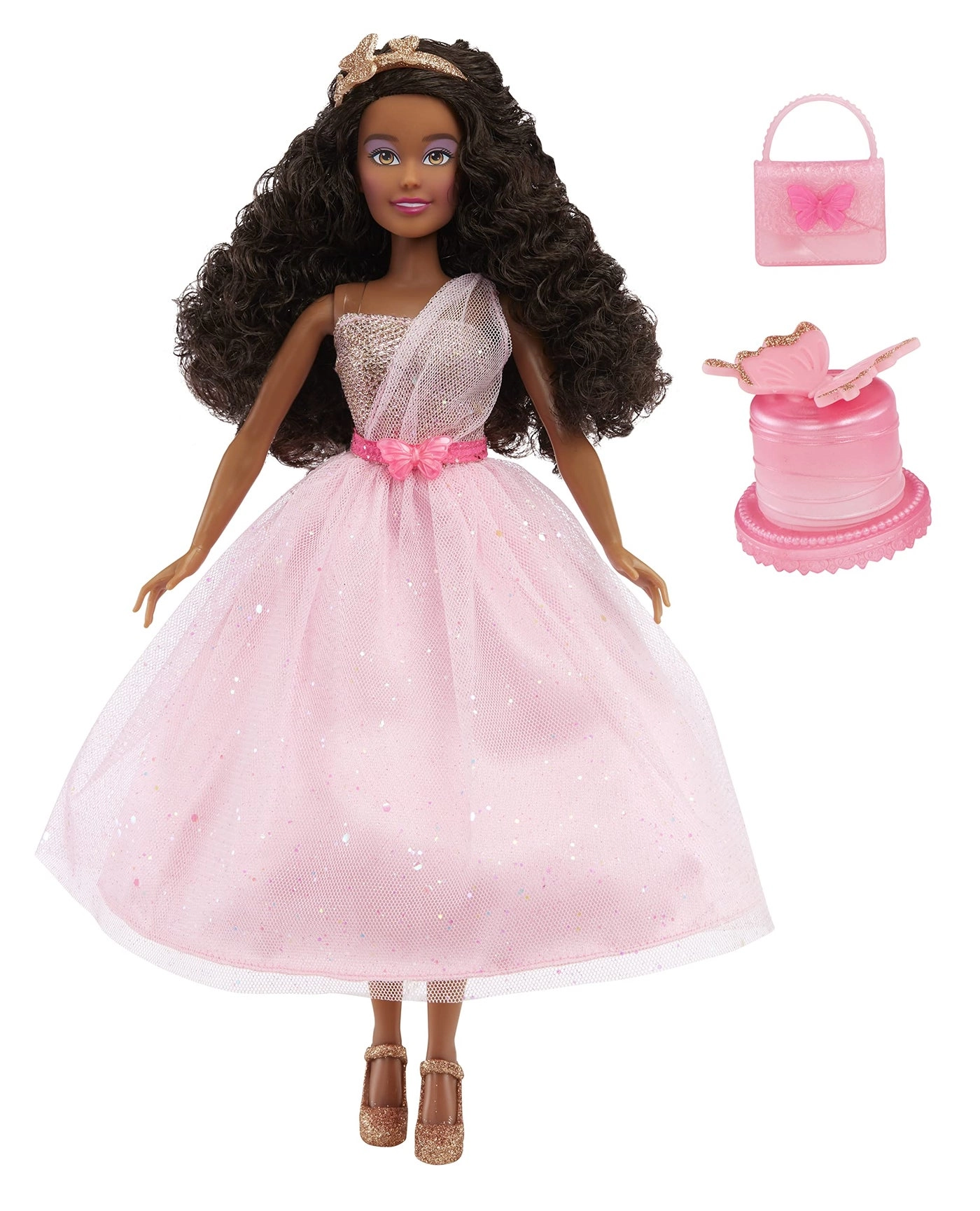 MGA Entertainment Yasmin Doll - Dream Ella Let's Celebrate 11.5" 5 Accessories