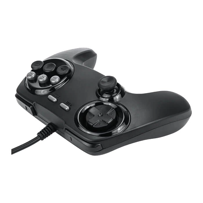BrawlerGen Genesis Mini Controller - 6 Button USB Compatible