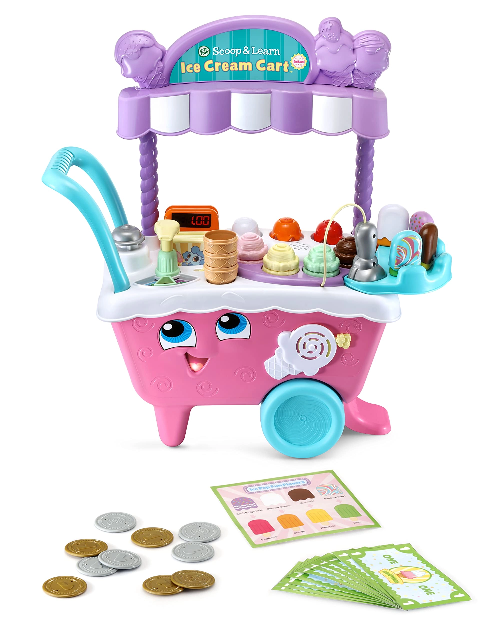 Leapfrog Scoop and Learn Ice Cream Cart Deluxe - 2 years+