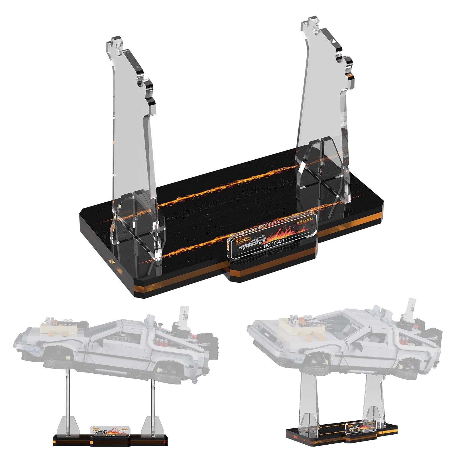 cooldac Acrylic Display Stand - 1 Lego 10300