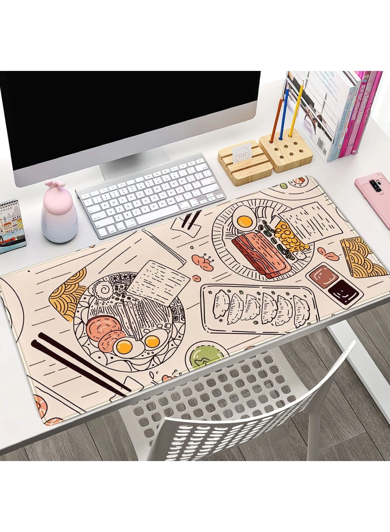 Boho Lycra Gaming Mouse Pad - 80x40 cm
