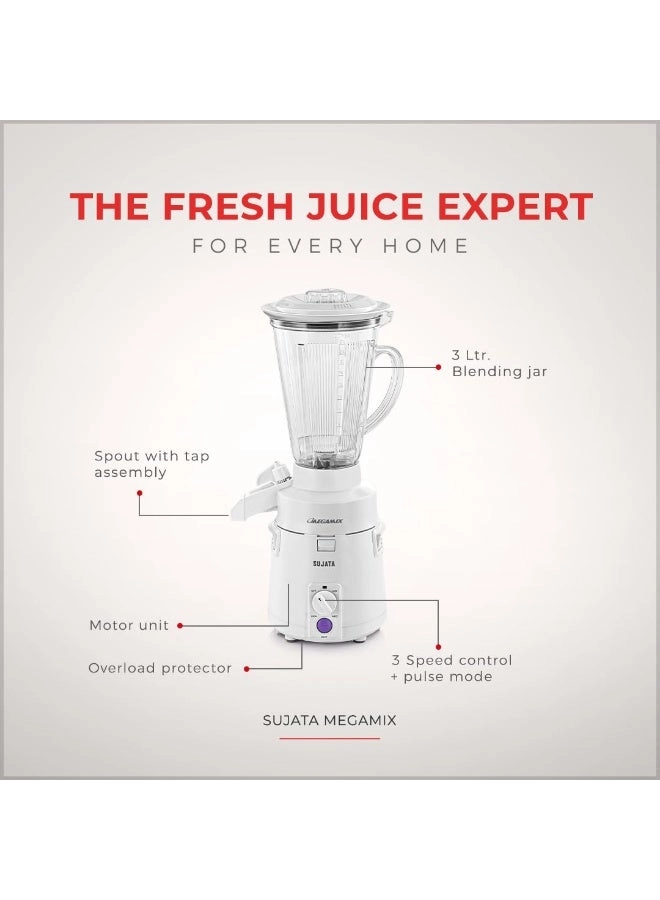 MegaMix MM - 3000 Milliliters 900 watts