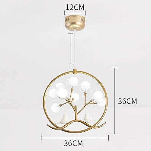 G4 Nordic Art Ball-in-the-ball Chandelier - Dimmable