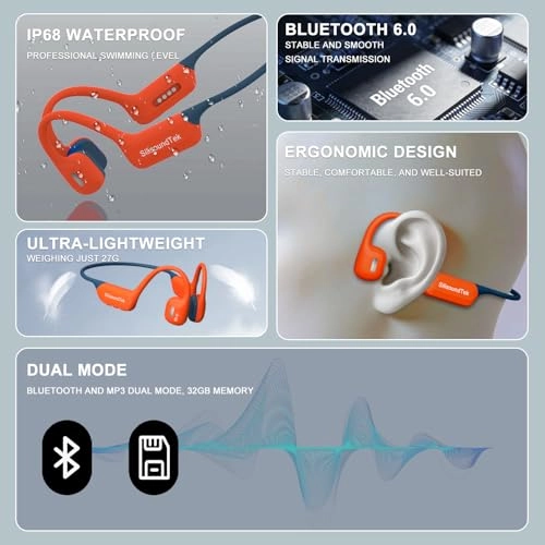 Bone Conduction Wireless Headphone