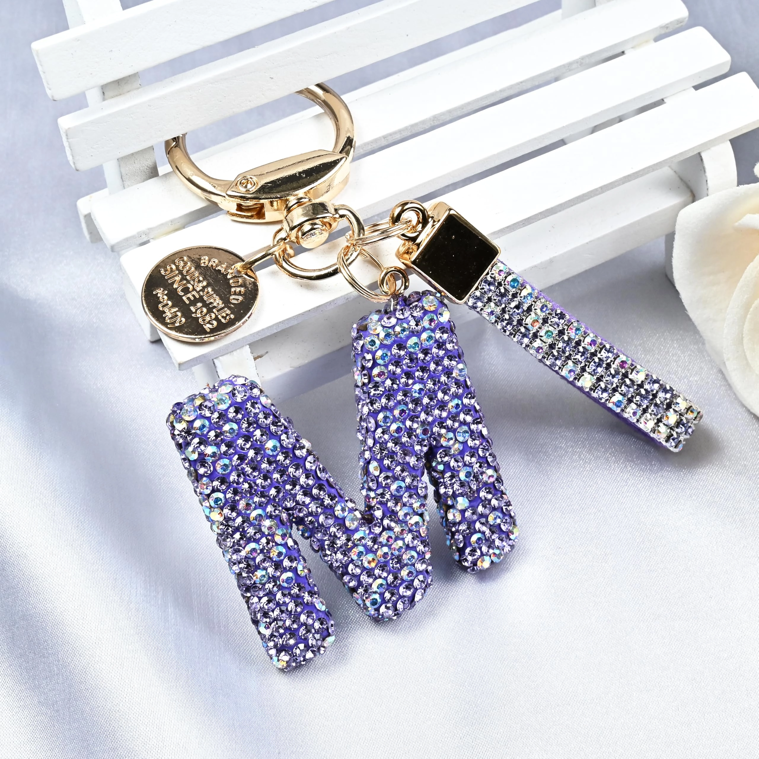 Initial Letter Keychain - Letter