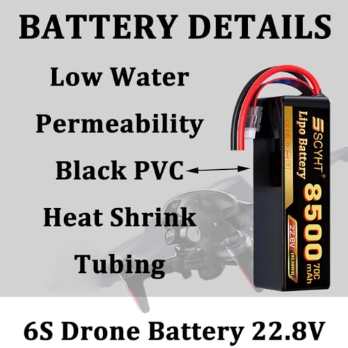 22.8V 6S Drone Battery - 8500mAh