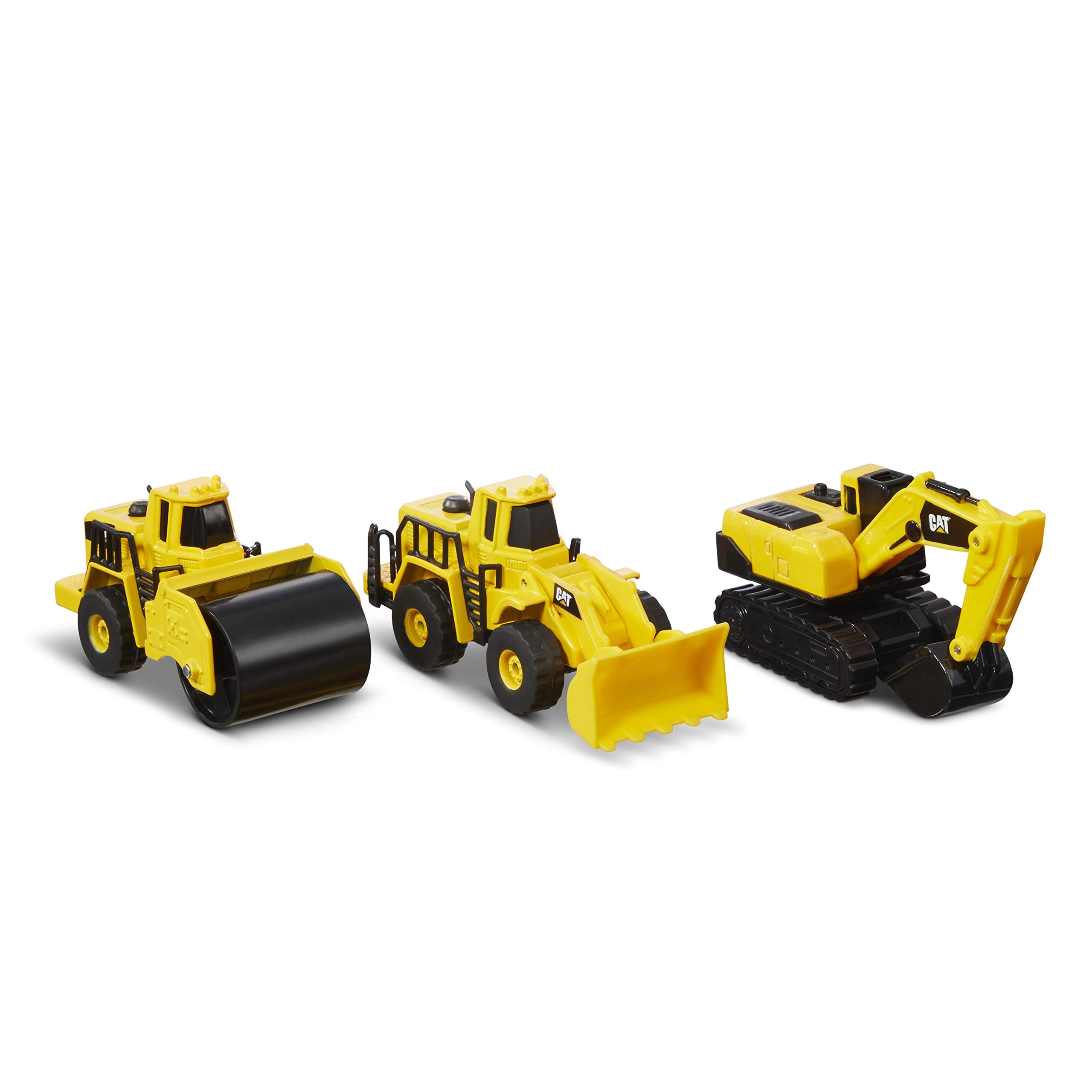 Funrise, Inc. Wheel Loader + Excavator + Steam Roller (82274) - Construction