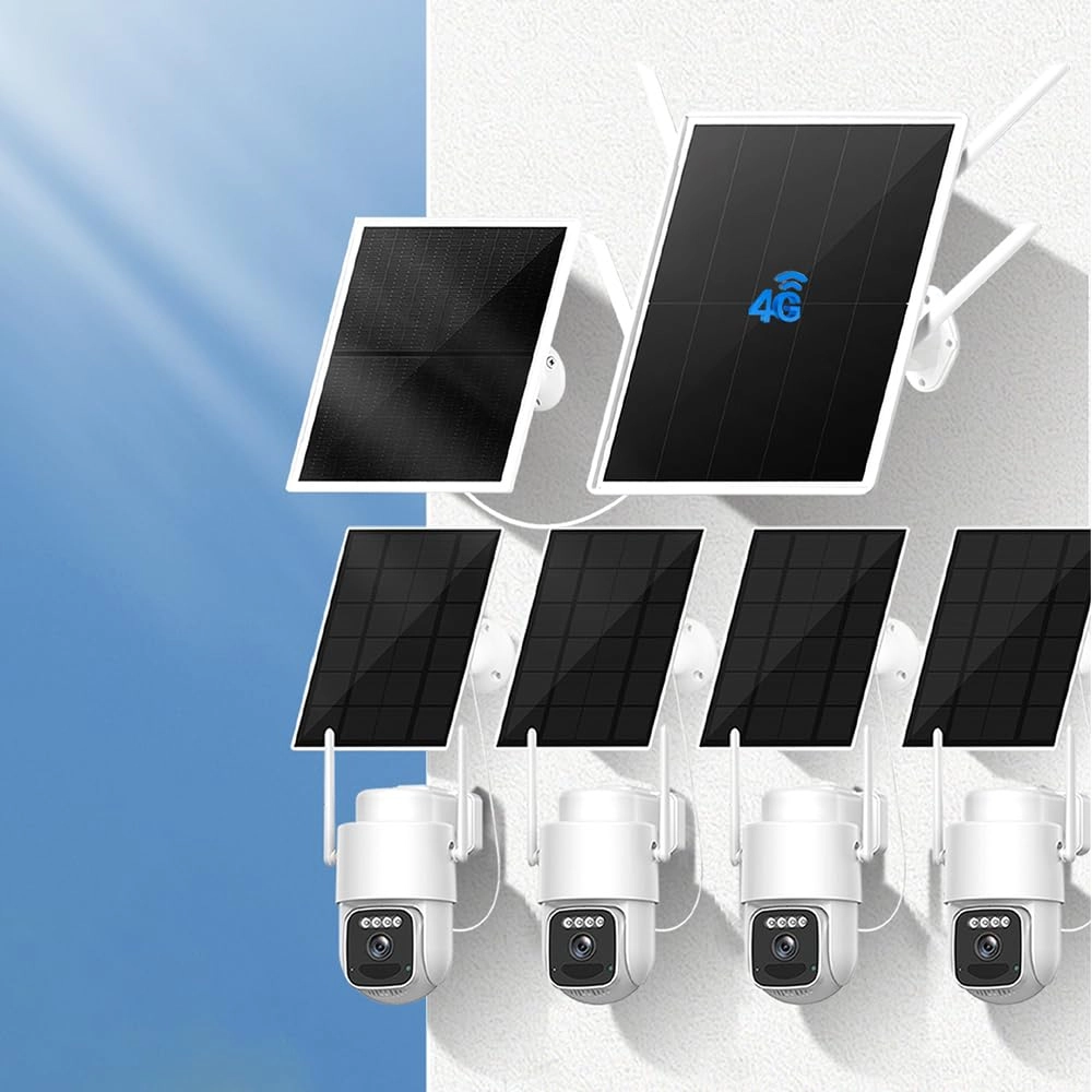 LCLCTEK Solar 4G Security Cameras 2K