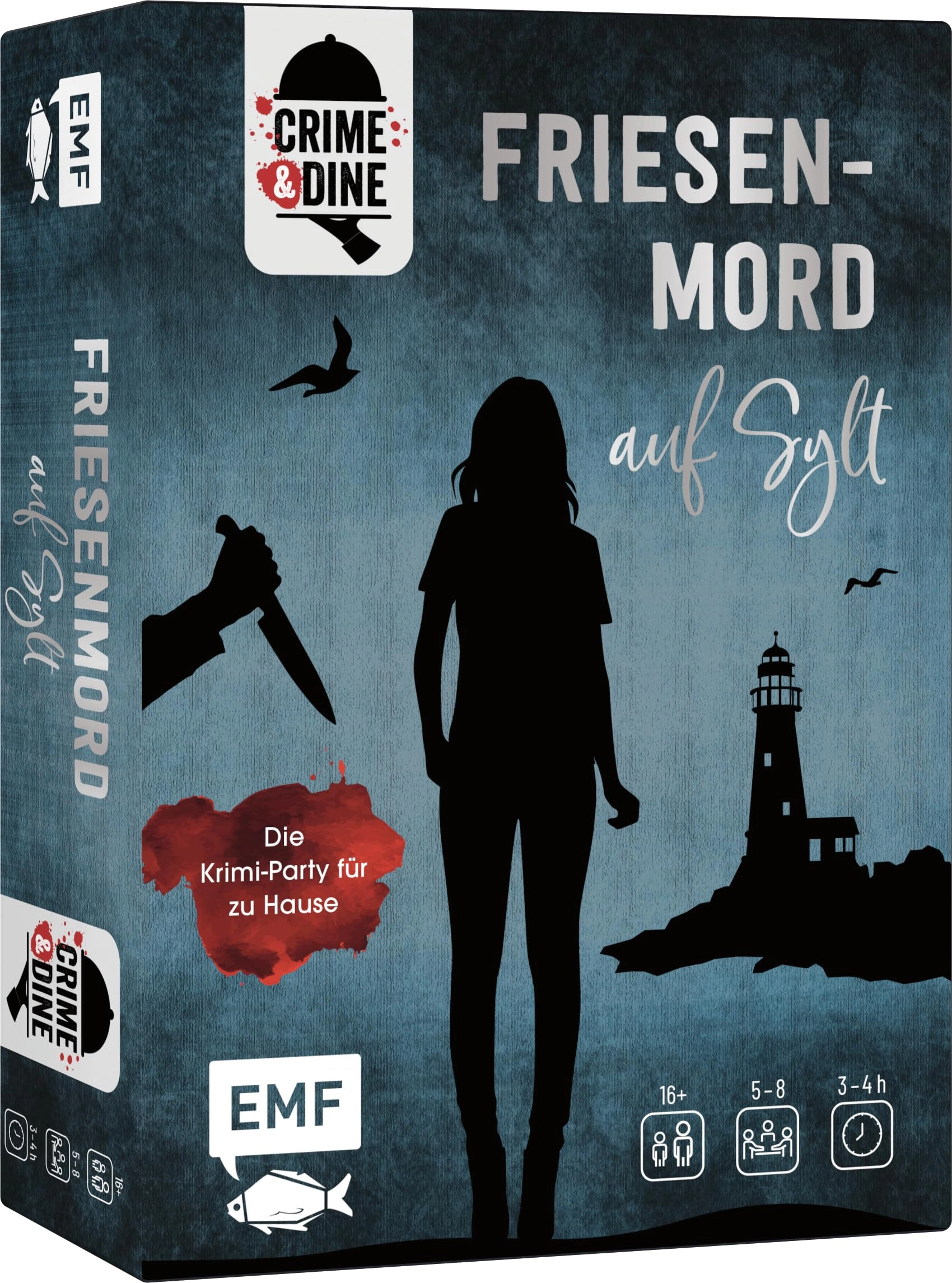EDITION MICHAEL FISCHER Crime & Dine - Das Krimi-Dinner-Set: Friesenmord auf Sylt - German Ages 16