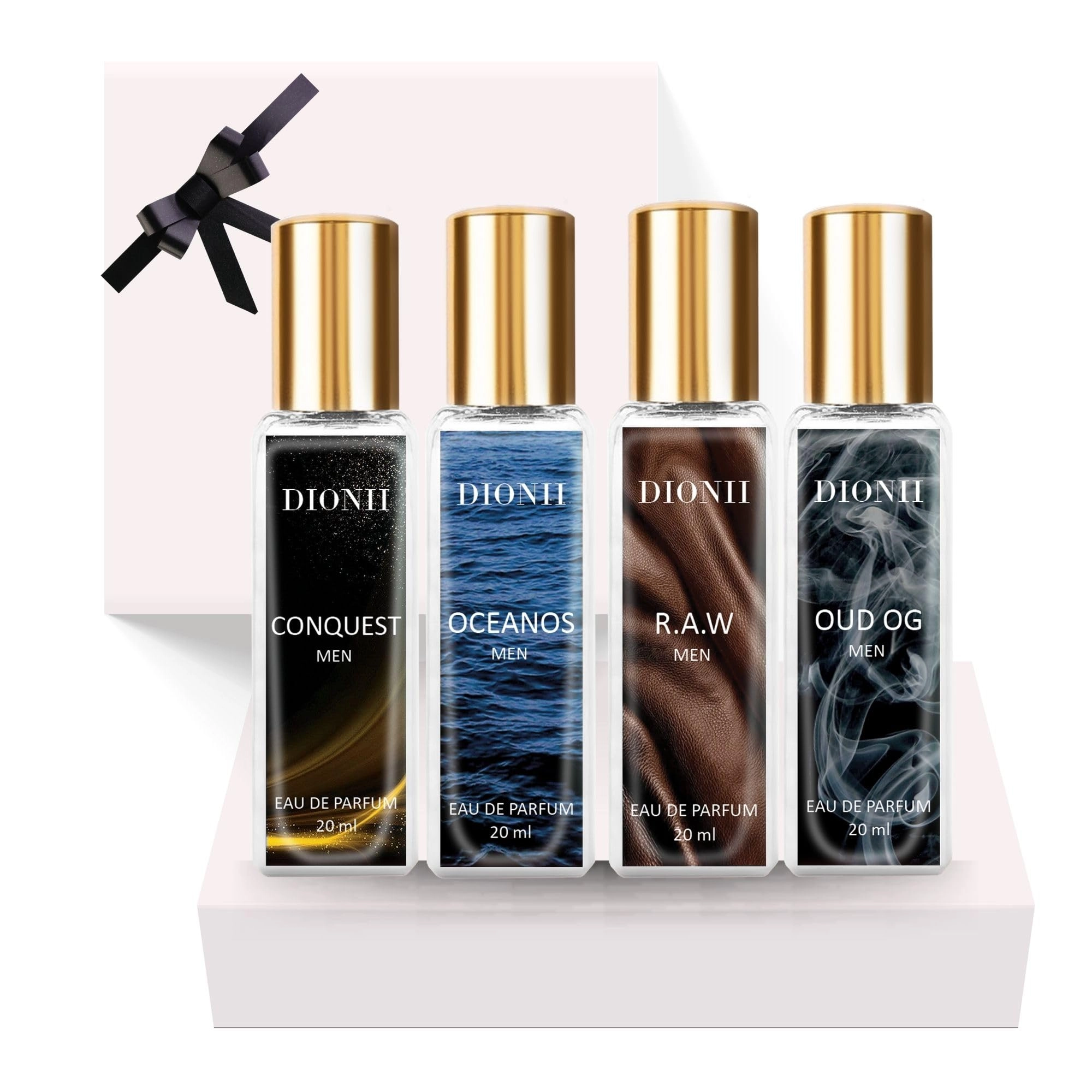DIONII OUD OG + R.A.W + CONQUEST + OCENOS - 4 x 20ml Long Lasting